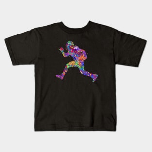 American football watercolor Kids T-Shirt